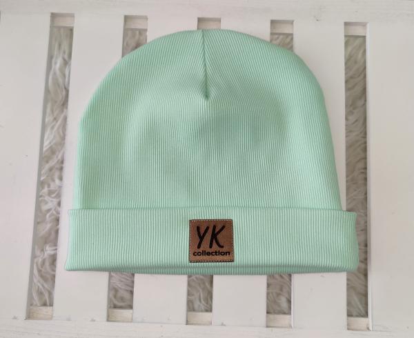 Čepice dospělá zimní Mint YK Collection