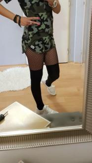 Dámské vojenské camo triko prodloužené LONG TEXT ZDARMA 1