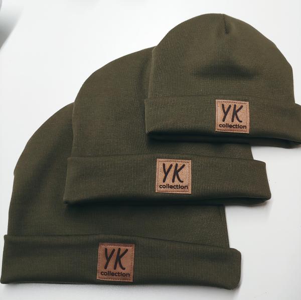 Čepice dětská zimní Khaki YK Collection