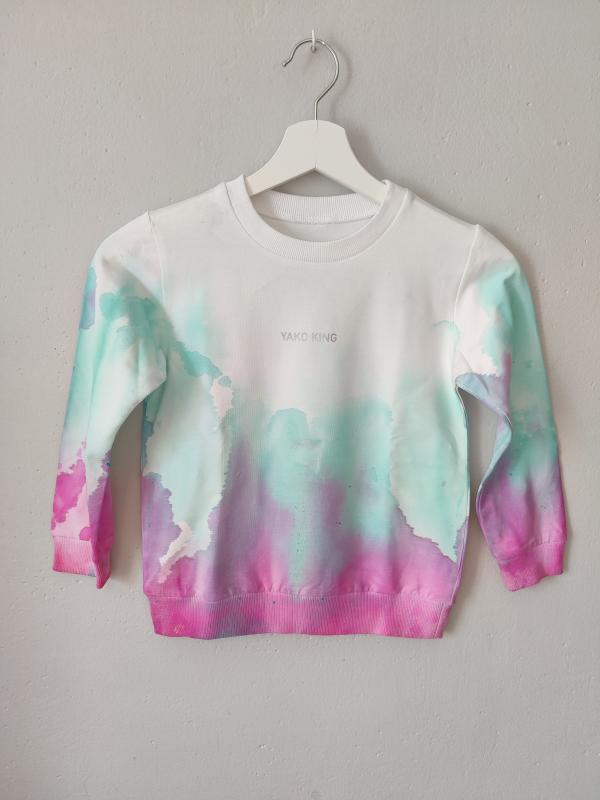 Dětská rostoucí mikina Multicolor ZDARMA vlastní barvy i nápis 5