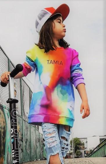 Dětská rostoucí mikina Multicolor ZDARMA vlastní barvy i nápis