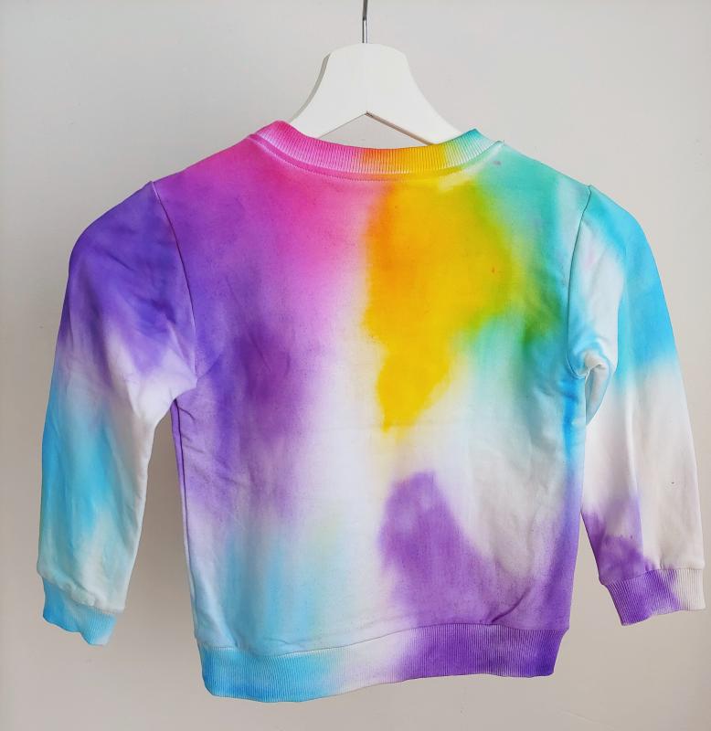 Dětská rostoucí mikina Multicolor ZDARMA vlastní barvy i nápis 2