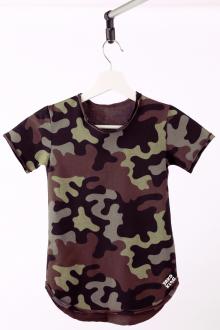 Vojenské dlouhé camo tričko 1