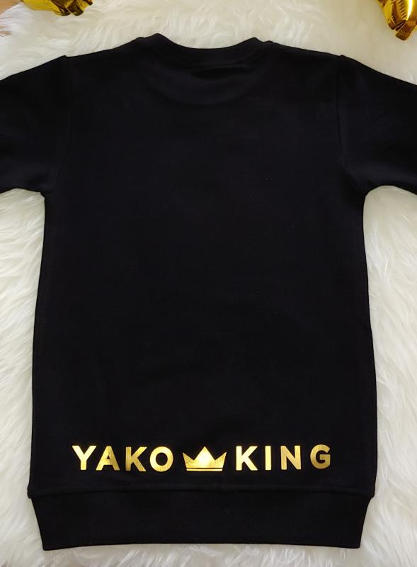 Dětská rostoucí mikina long JSEM PRINCEZNA různé barvy 2