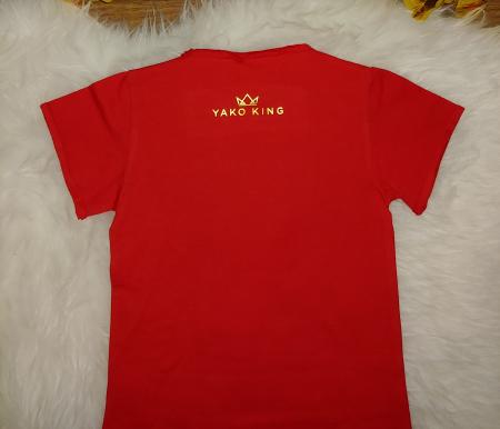 Červené triko SUPERMIMI CUSTOM 1
